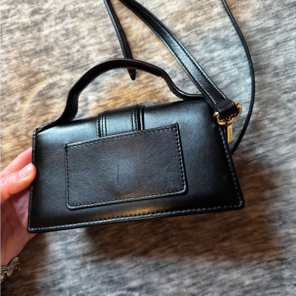 Jacquemus The Bambino Black Leather Women's Bag Crossbody - Picture 3 of 15